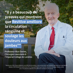 Stimulateur circulatoire REVITIVE Pro santé