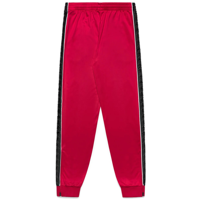 Kappa - Pantaloni Uomo Rosso - 222 Banda Rastoria Slim