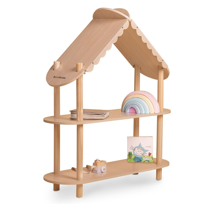 Estantería Montessori STORY HOUSE, diseño infantil para juguetes