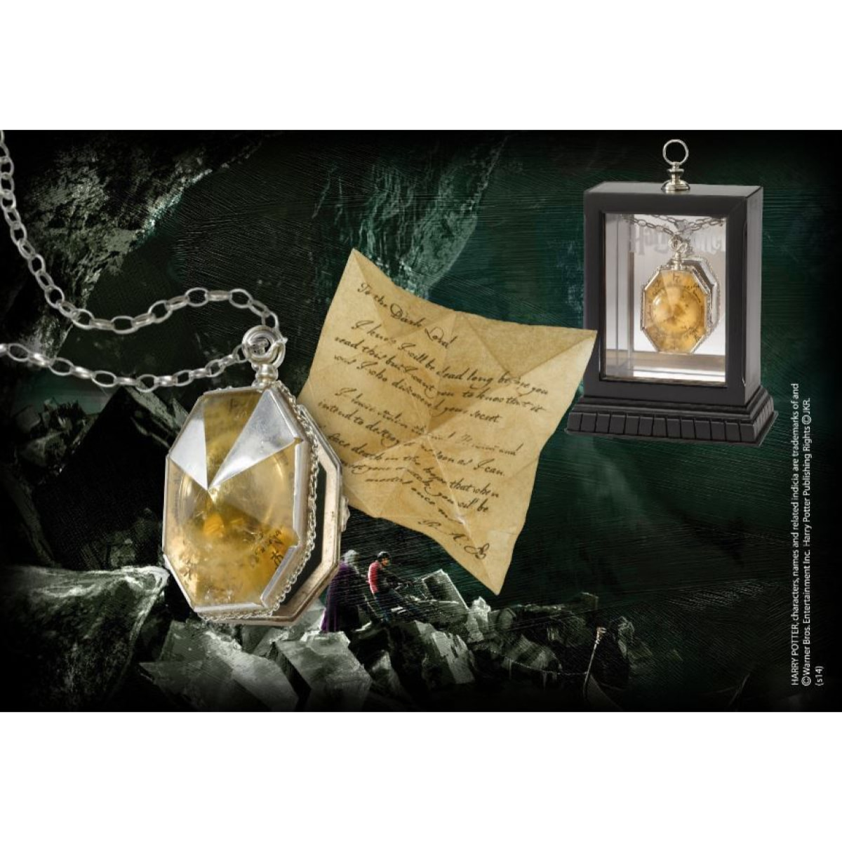 Harry Potter Replica Medaglione Horcrux Salazar Serpeverde Noble Collection