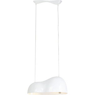 Suspension Cloud Beam Double 70cm blanche Kare Design