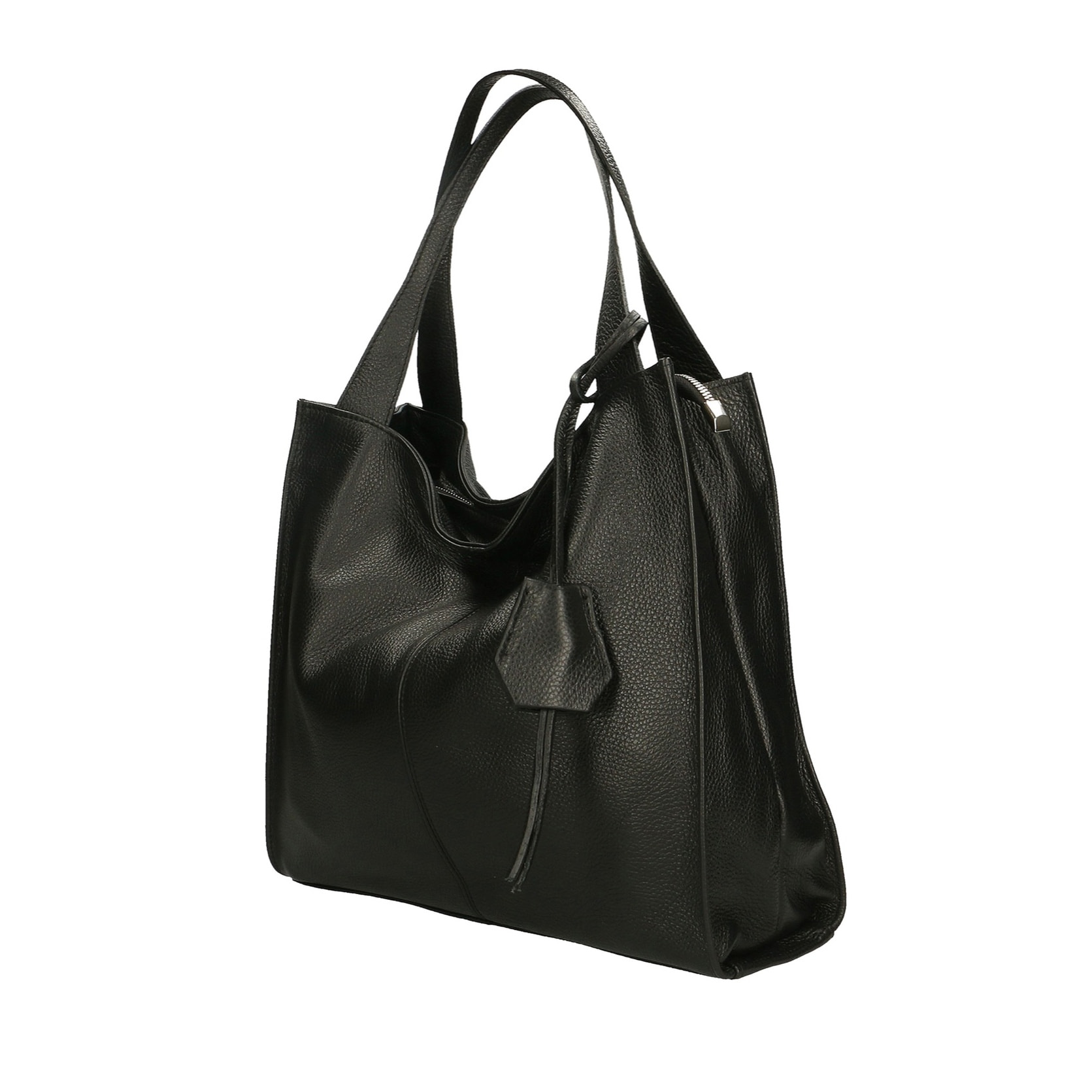 Borsa a spalla da donna - Modello Seraphina Ultra - Vera pelle - 34.0 x 32.0 x 11.0 cm