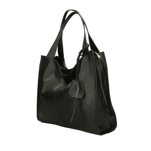 Borsa a spalla da donna - Modello Seraphina Ultra - Vera pelle - 34.0 x 32.0 x 11.0 cm