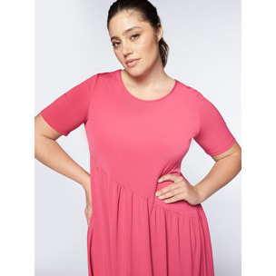 Fiorella Rubino - Vestido en tejido de punto - Fuchsia