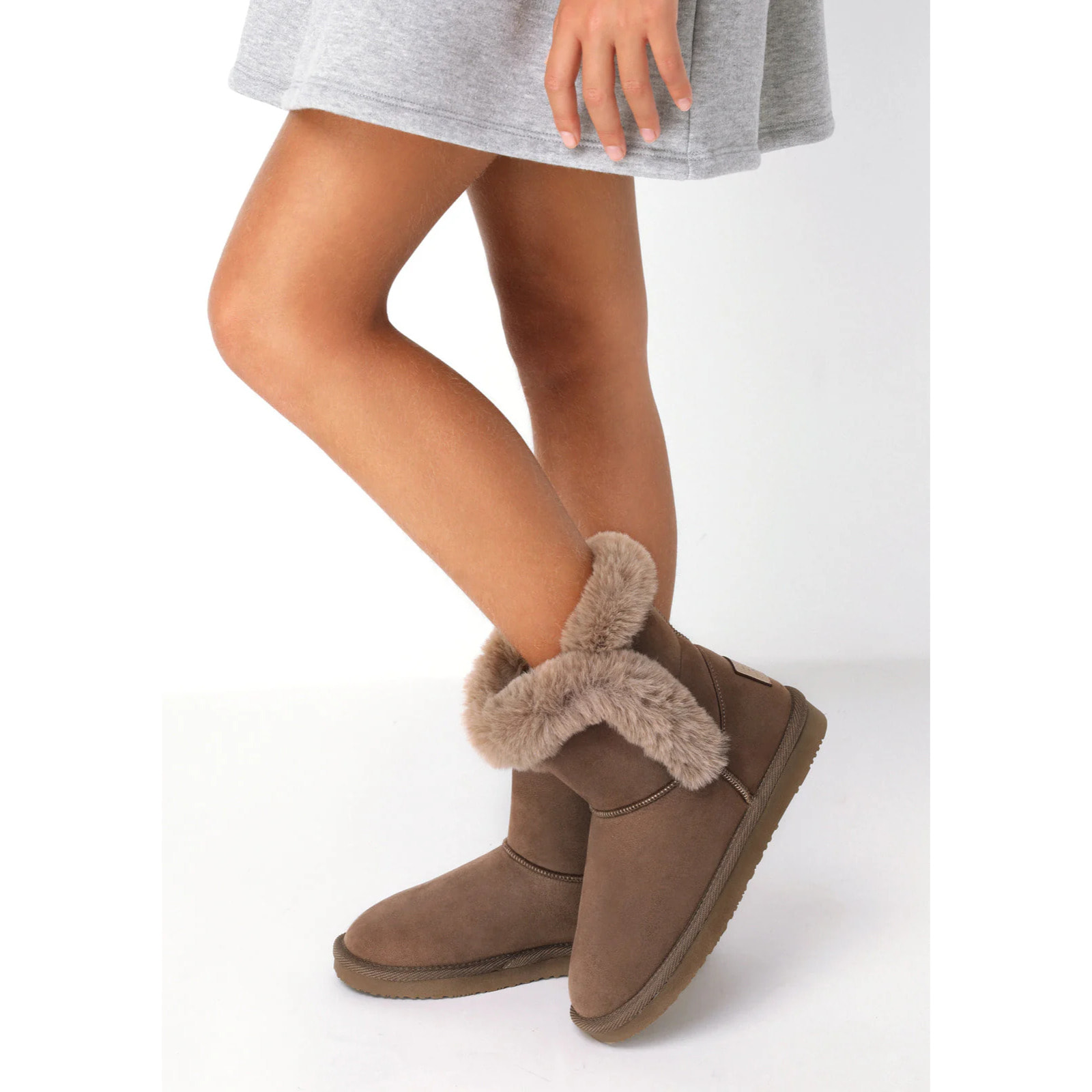 B&W Break&Walk - Stivali australiani donna e bambina con fodera in pile