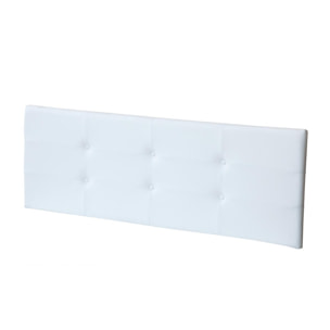 Cabecero Polipiel Deluxe Blanco Altura 55 cm