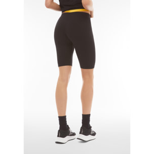 Leggings biker vita regular in heavy jersey stretch