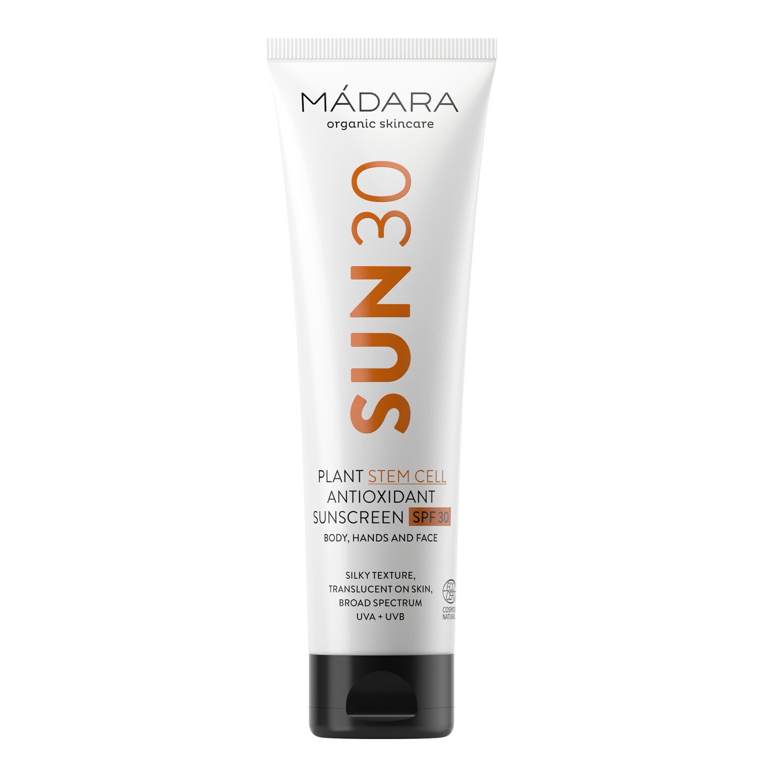 SUN30 Plant Stem Cell - Protection Solaire SPF30 Certifiée Naturelle 100 ml