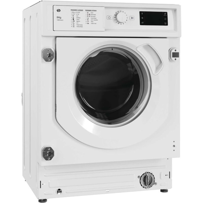 Lave linge hublot encastrable ESSENTIELB EELF814-1b