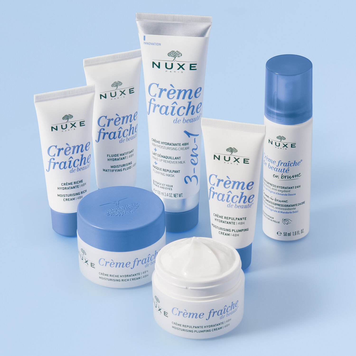 Crème fraîche de beauté®  - Crème Riche Hydratante 48h- peaux sèches à très sèches, même sensibles