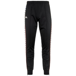 Pantaloni Kappa Uomo 222 Banda Rastoria Slim Nero