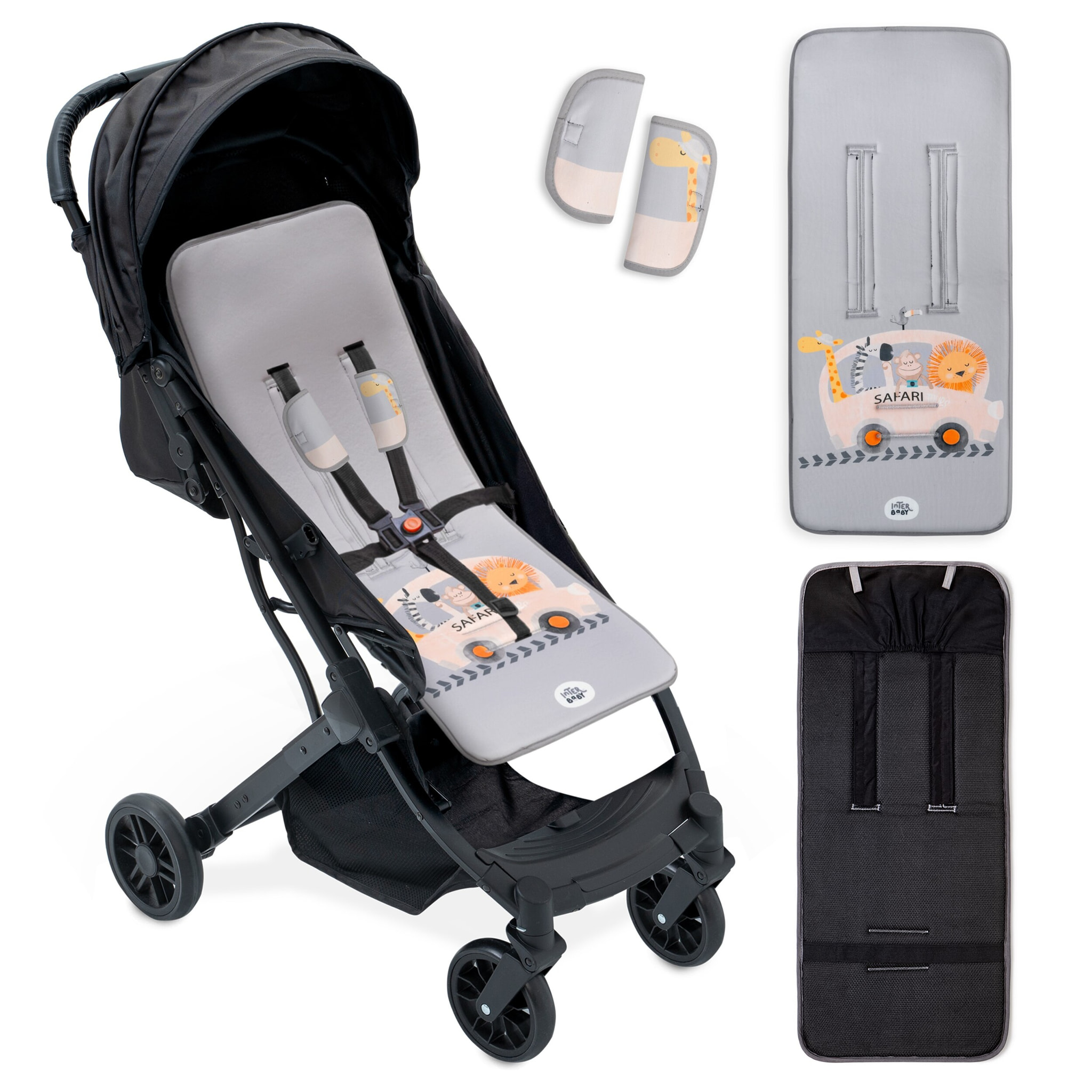 Colchoneta Modelo Safari Tours Gris