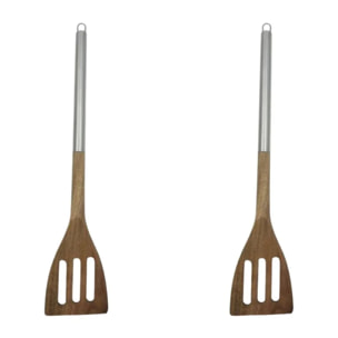 Set de 2 ustensiles de cuisine spatule en bois Fackelmann Synthesis