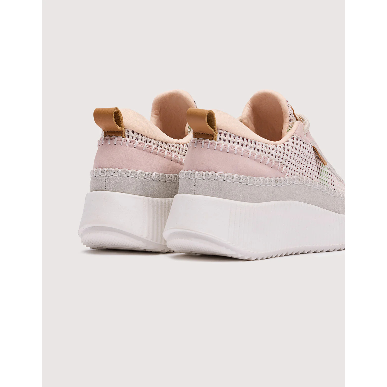 Zapatillas Plataforma Rosa - Treviso