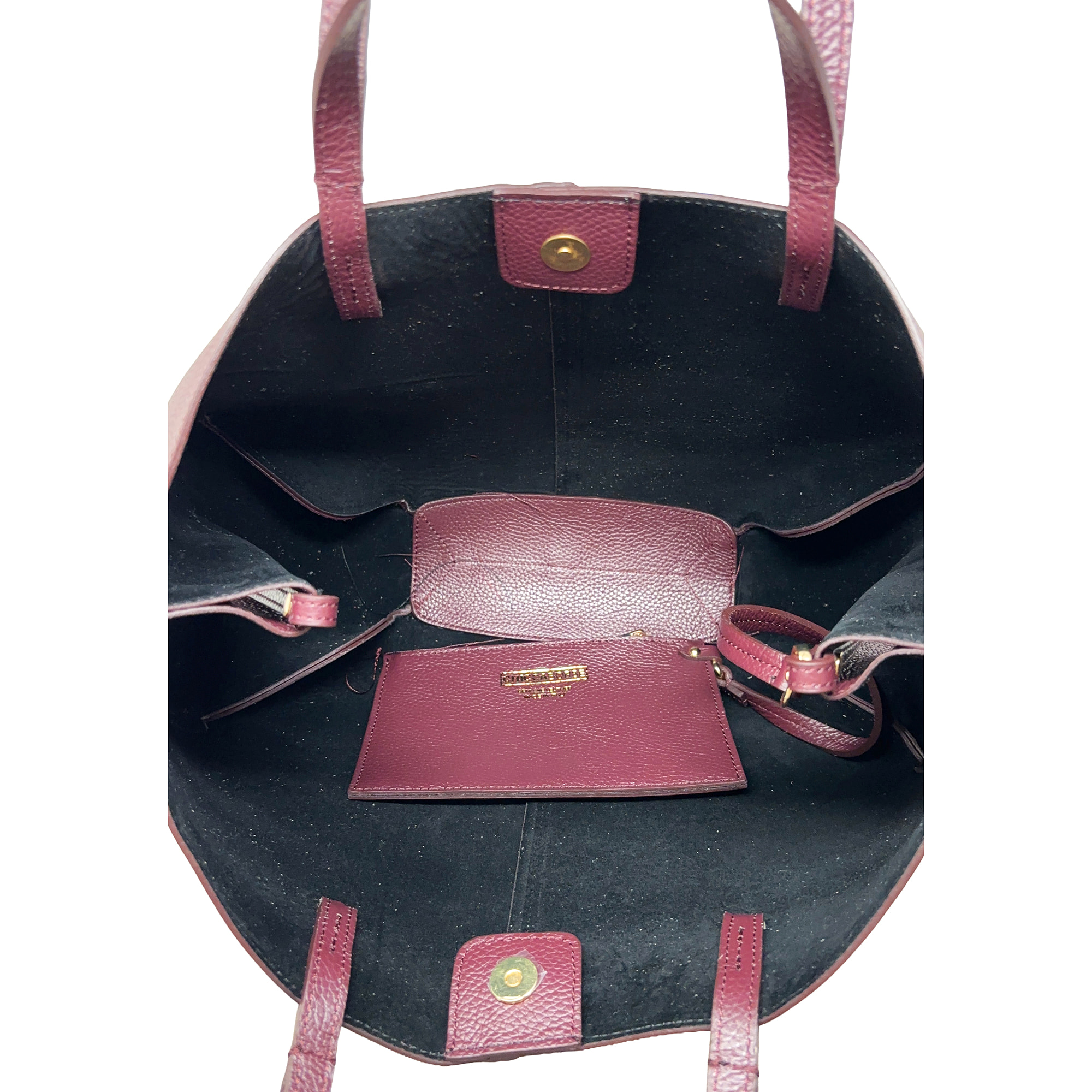 Borsa a Mano Shopper a Spalla da Donna in Pelle Dollaro
