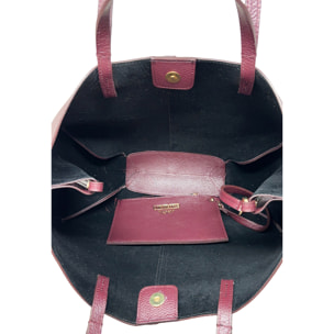 Borsa a Mano Shopper a Spalla da Donna in Pelle Dollaro