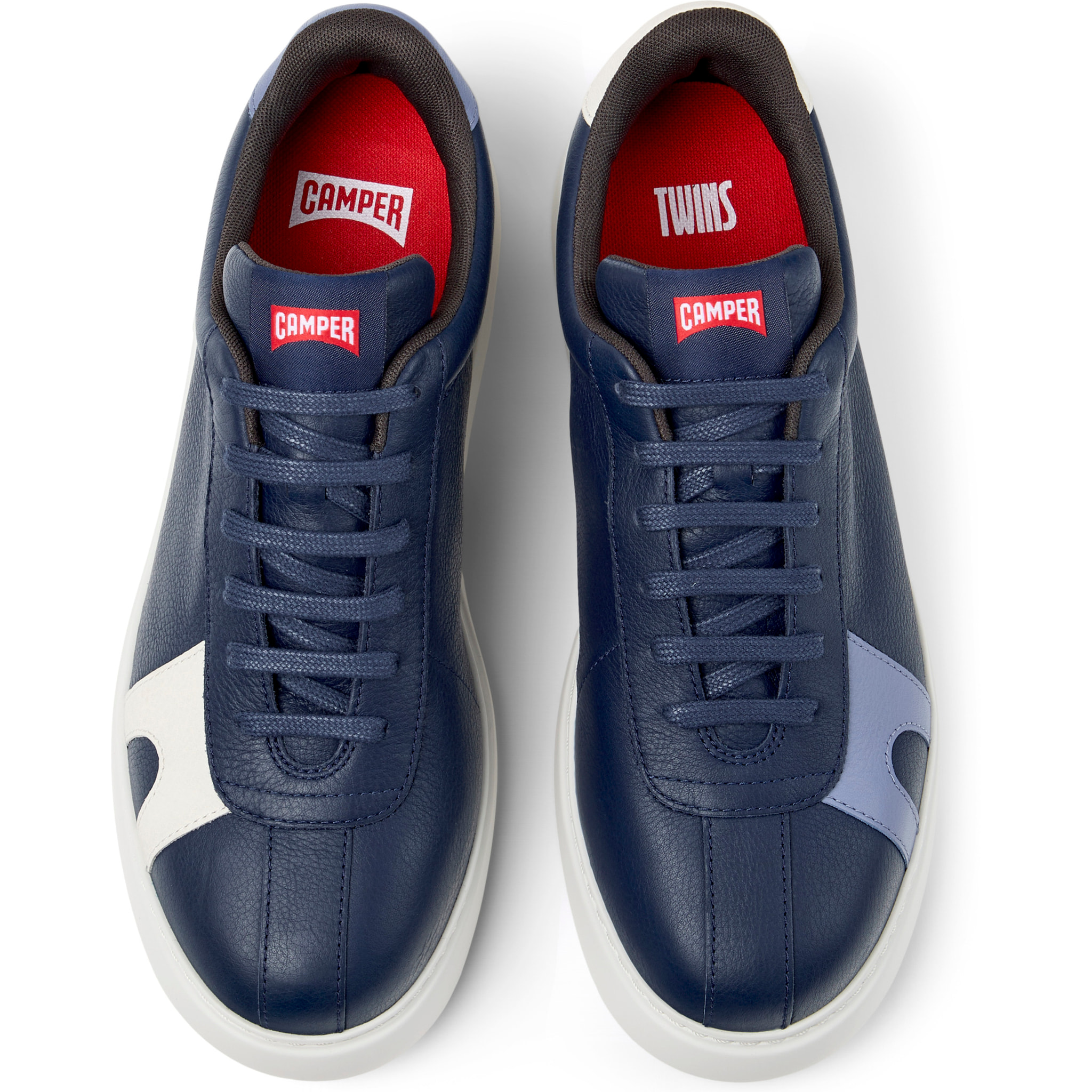 Zapatillas - CAMPER Runner K21 Twins - Azul - Cuero liso