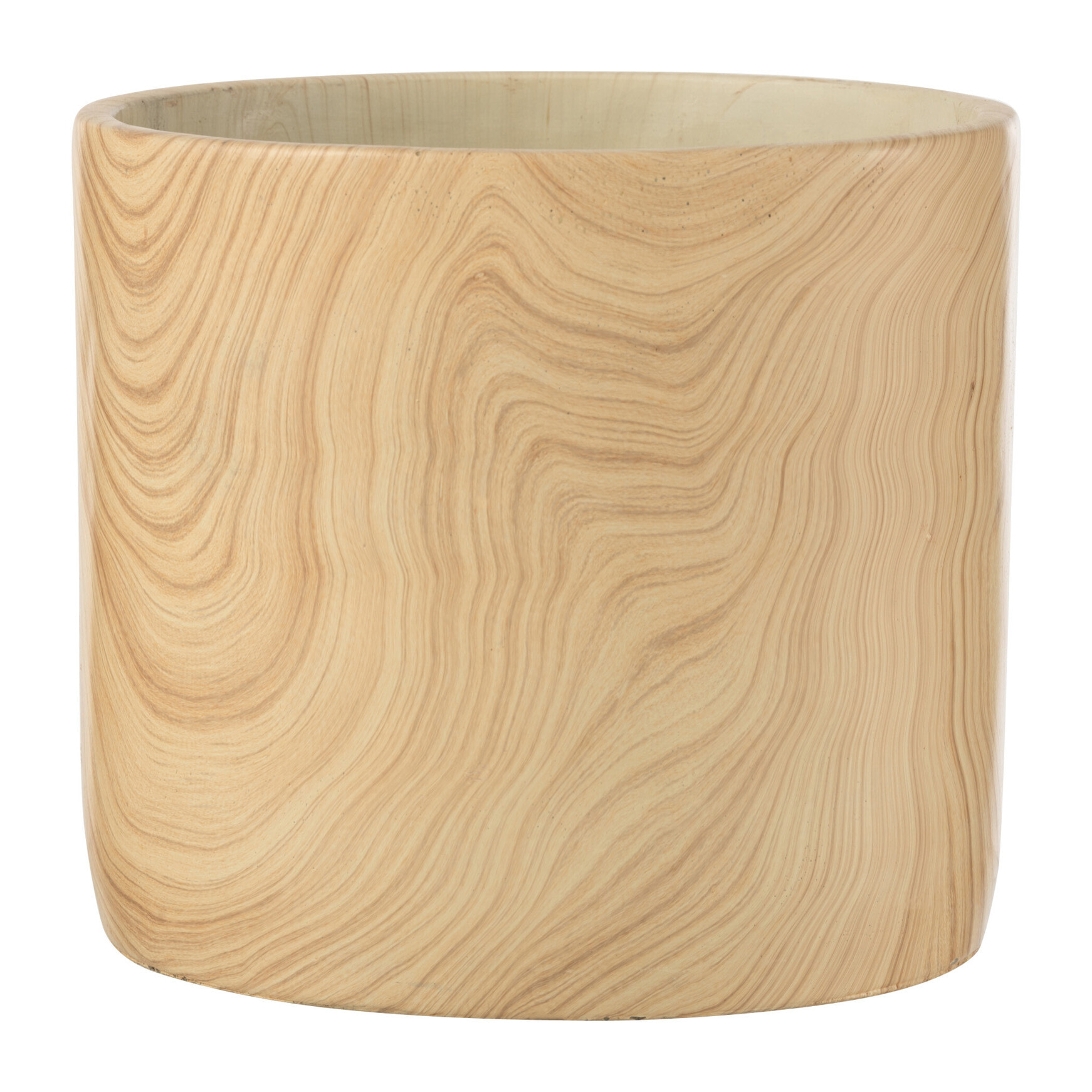 J-Line cache-pot Forêt - ciment - beige - extra large - Ø 21.5 cm