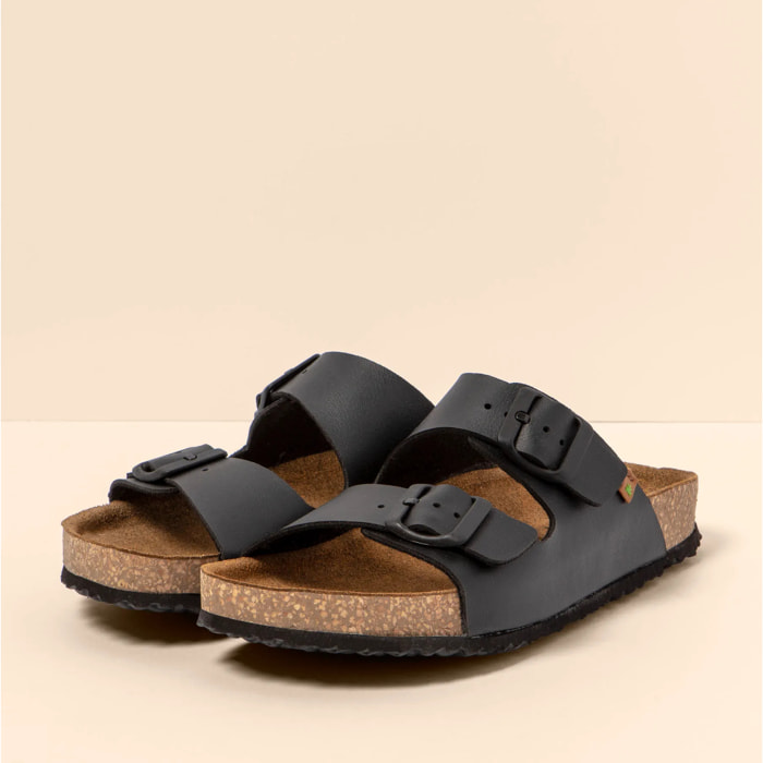 Sandalias NE50 VEGANO BLACK / WARAJI color Black