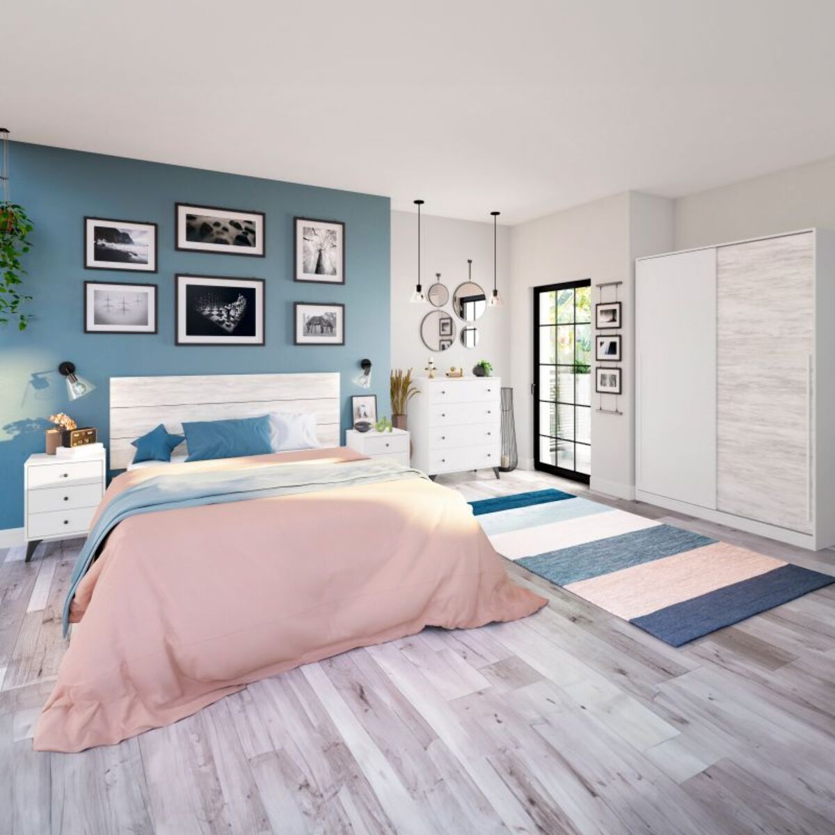 Armario Show 120 Blanco Artik (Blanco Mate) – Blanco Velho