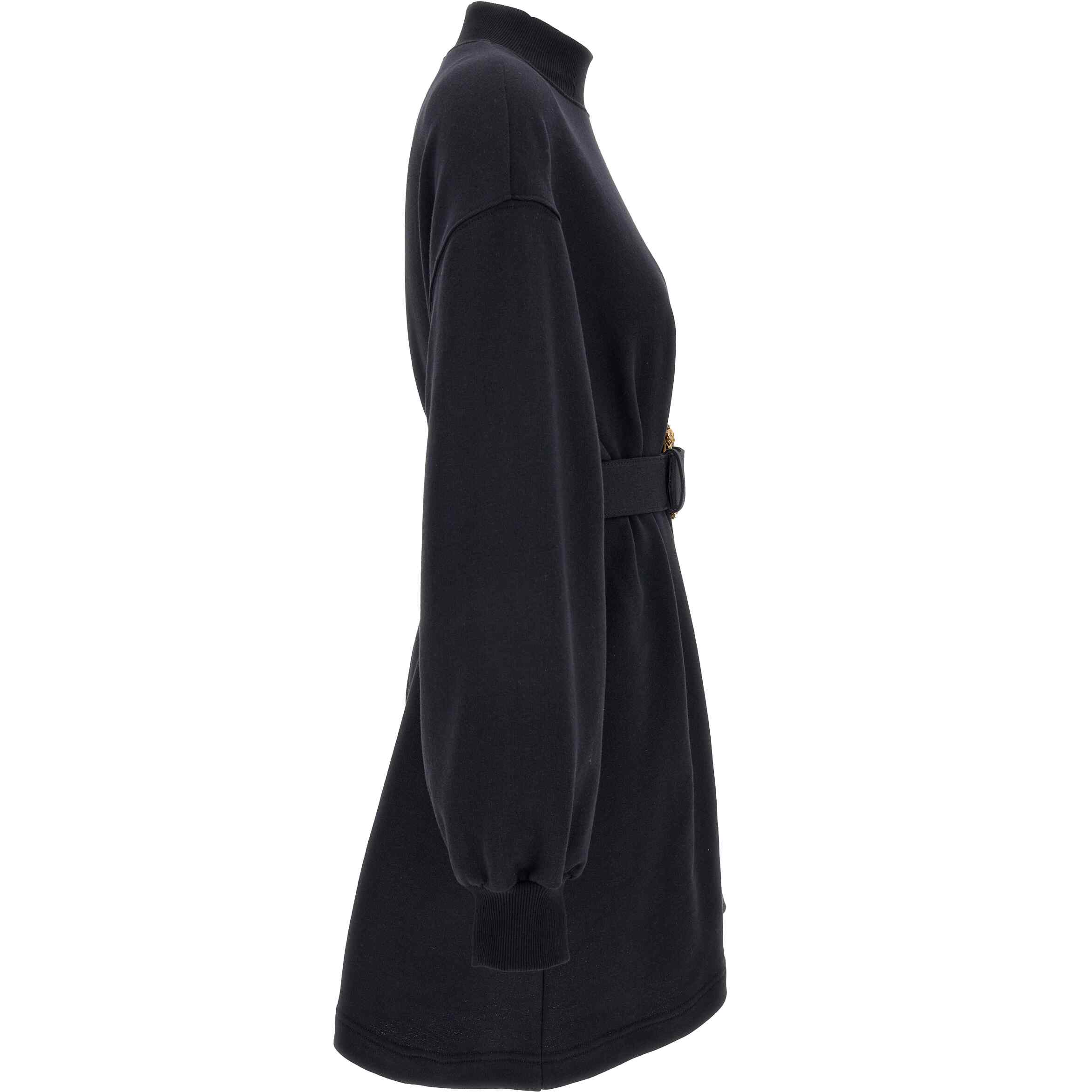 Versace Jeans Couture Abito mini a maniche lunghe con cintura Versace Jeans Couture.