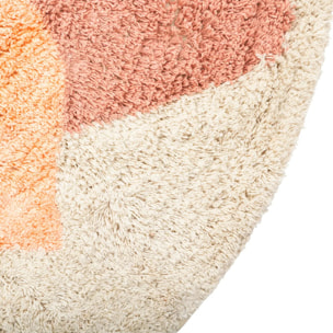 Tapis "Anny" rose D100cm