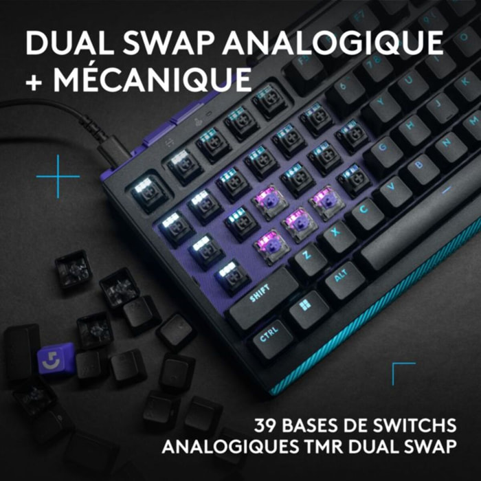 Clavier gamer LOGITECH G512 X 75 Noir