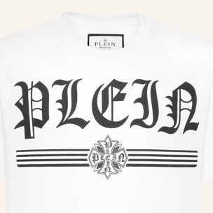 PHILIPP PLEIN T-Shirt Round Neck Ss GOTHIC PLEIN