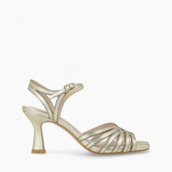 SANDALIAS DORADAS LUKEN