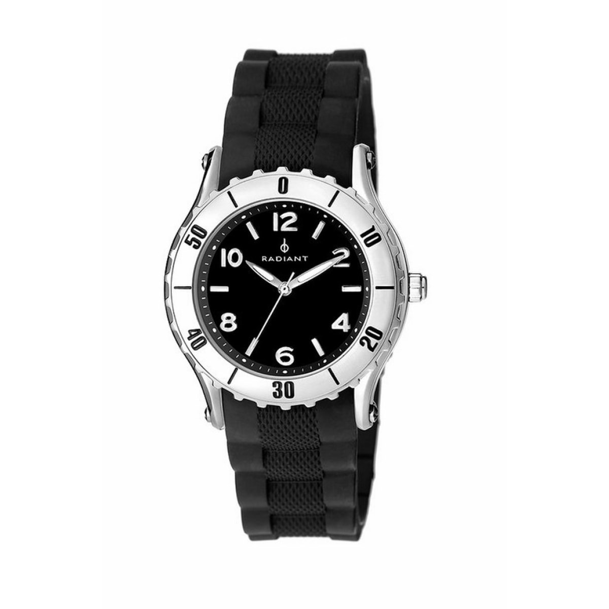 Reloj Radiant RA89001 Unisex Analogico Cuarzo con Correa de Caucho