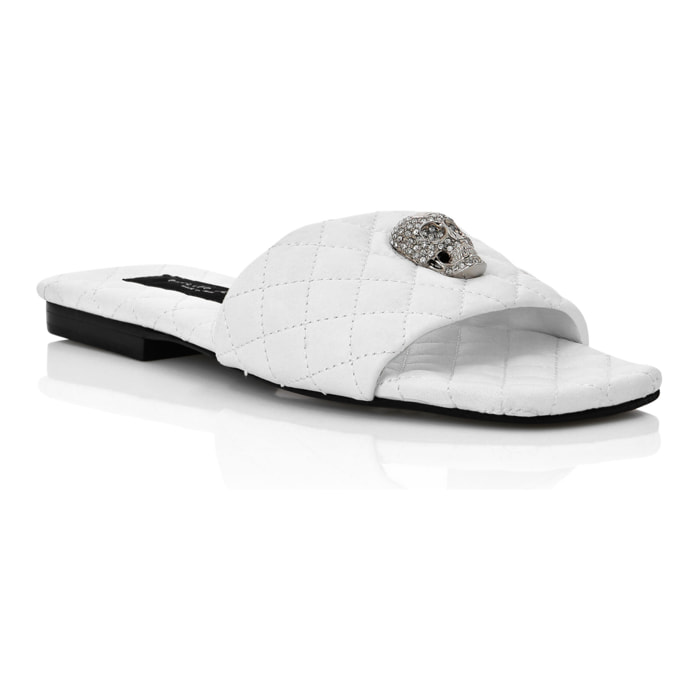 PHILIPP PLEIN Sandalias planas SKULL
