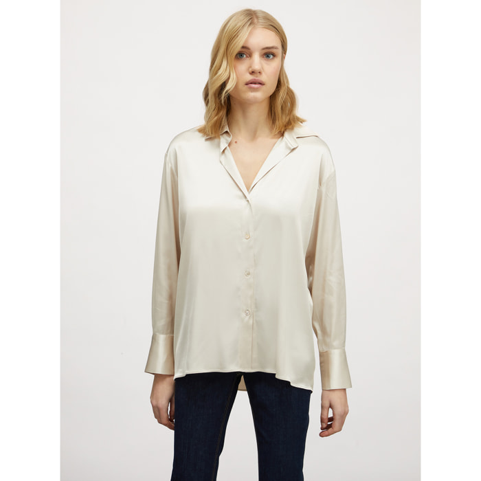 Motivi - Camicia satin - Bianco