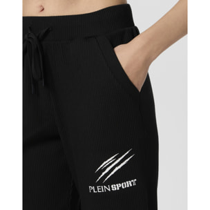 PLEIN SPORT Ribbed Joggers Scratch