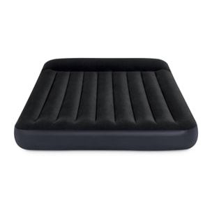 Intex Materasso Gonfiabile Dura-Beam Pillow Rest Matrimoniale con Pompa Elettrica Incorporata, 152x203x25 cm