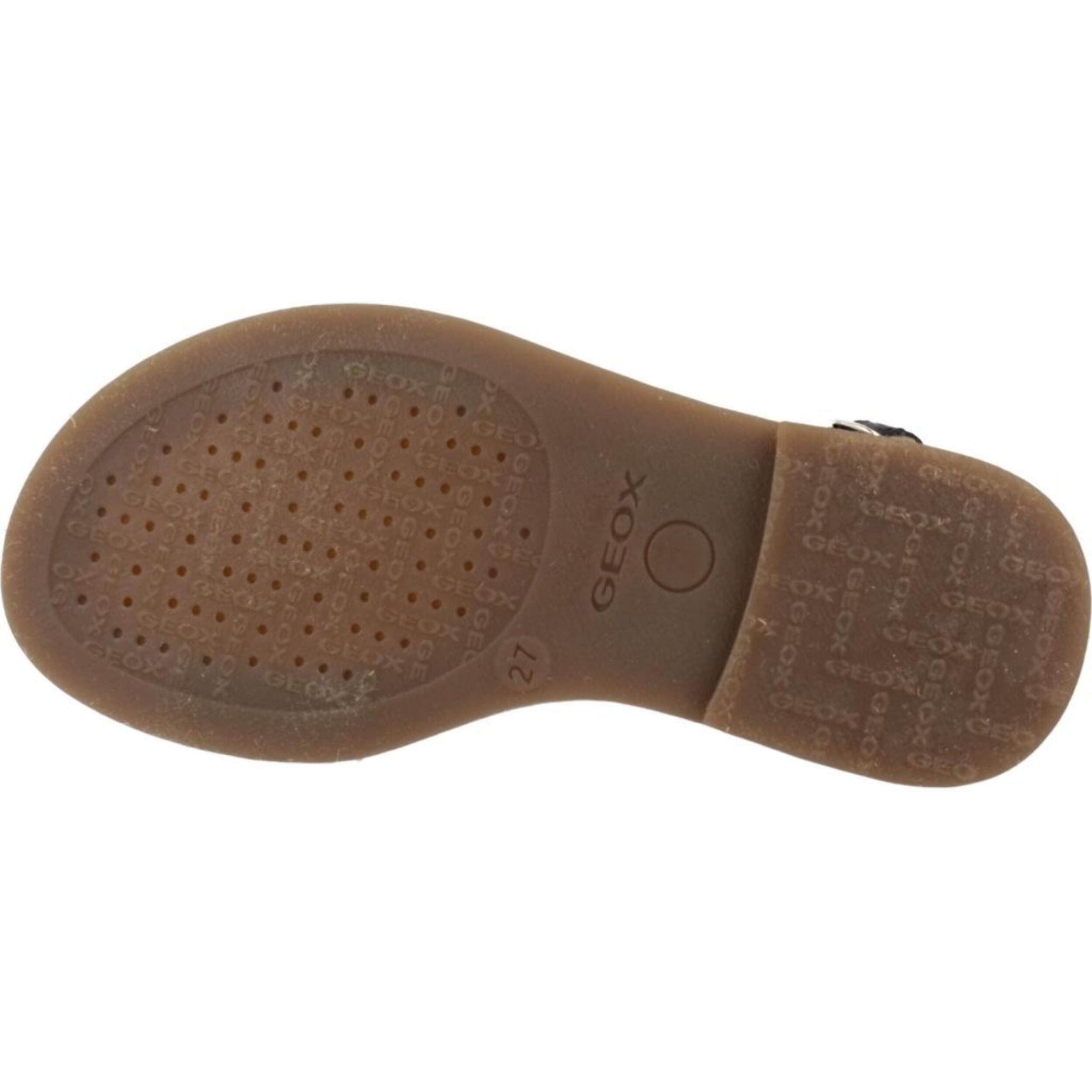 Sandalias Niña de la marca GEOX  modelo J SANDAL KARLY GIRL NEGRO