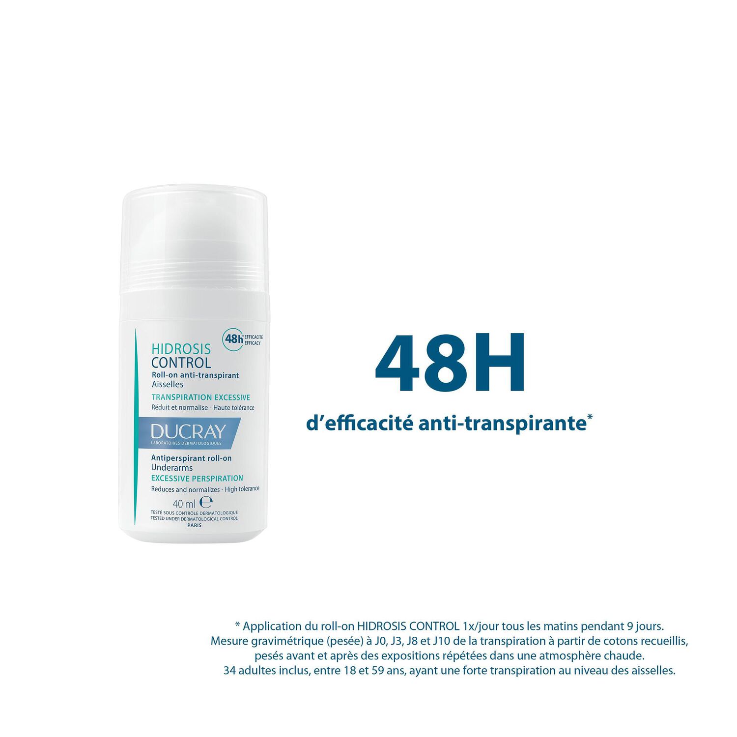 Hidrosis Control - Roll-On Anti-Transpirant Excessive 40 ml