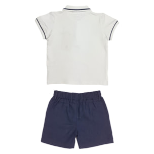 COMPLETO 2PZ POLO E SHORT
