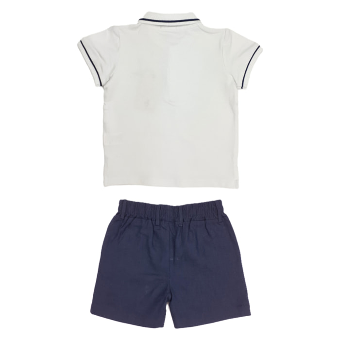 COMPLETO 2PZ POLO E SHORT