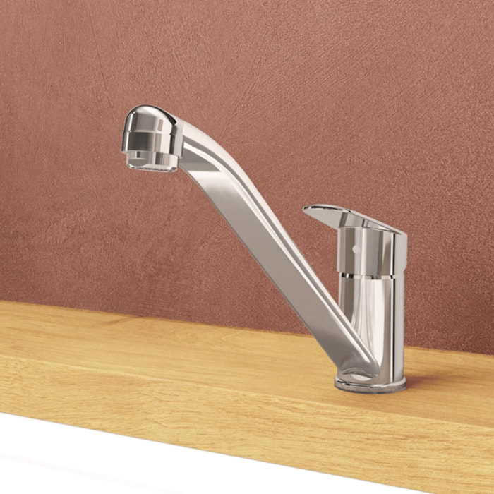 Robinet de cuisine BlueStep Flow Round chromé