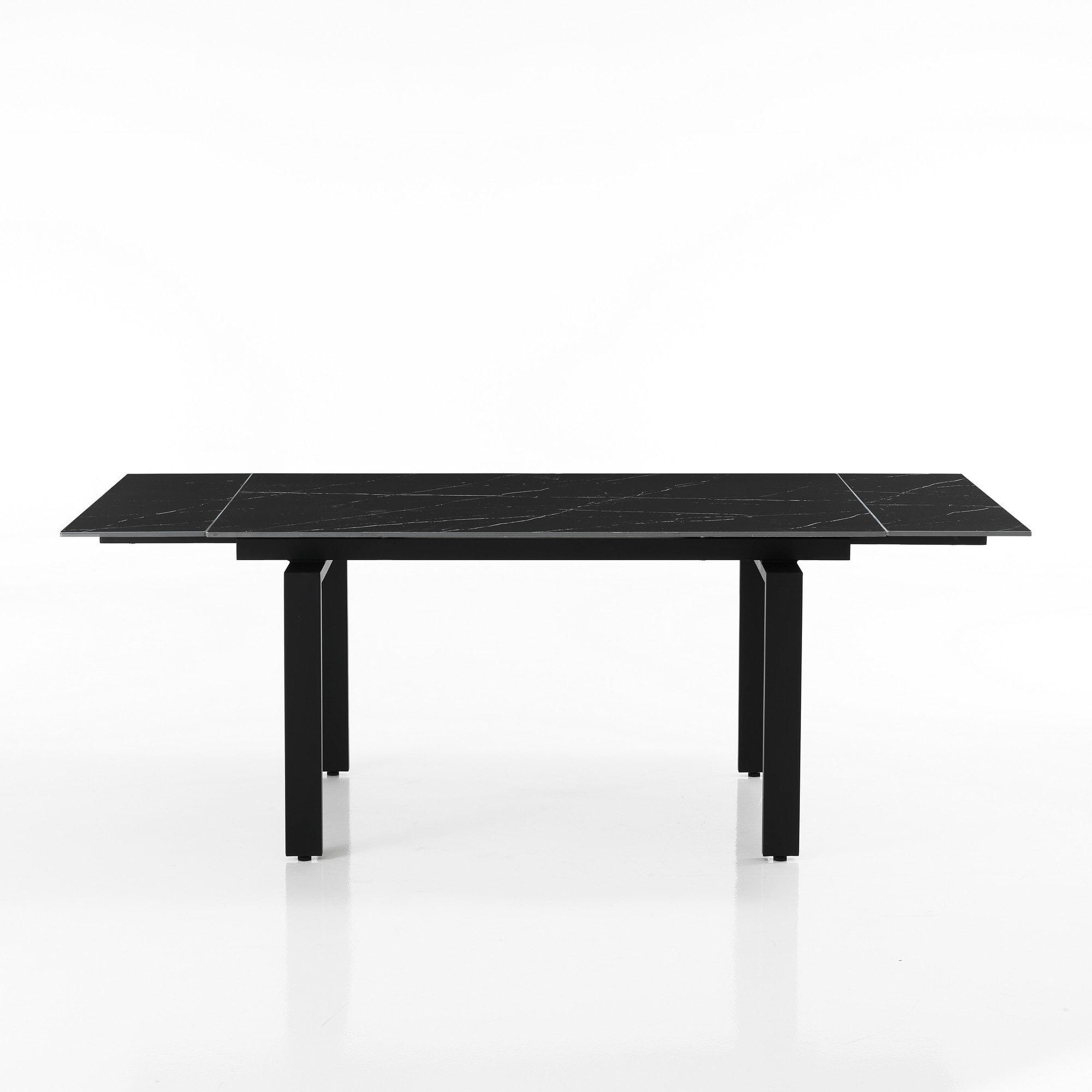 TOMASUCCI Tavolo allungabile DEVIN BLACK MARBLE