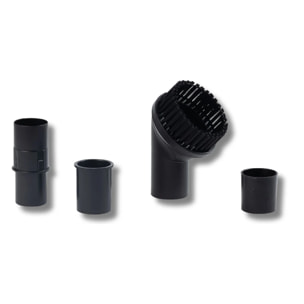 Brosse ronde aspirateur et 3 adaptateurs Top Filter