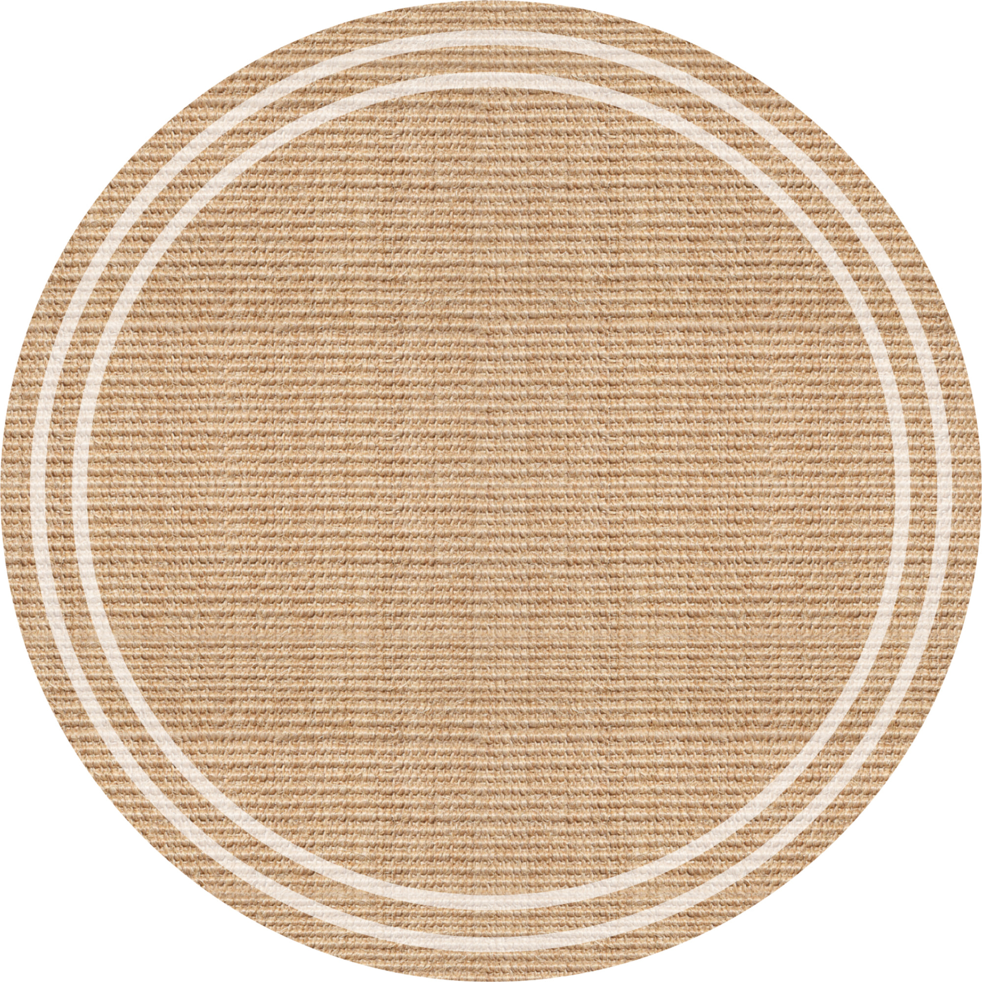 Set de 4 individuales de vinilo CERAMIKO, Agnán Redonda 4u-[Diam] 40 cm