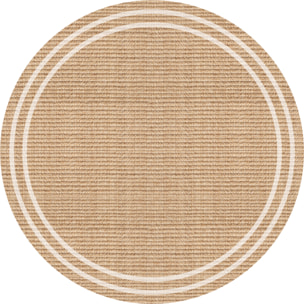 Set de 4 individuales de vinilo CERAMIKO, Agnán Redonda 4u-[Diam] 40 cm