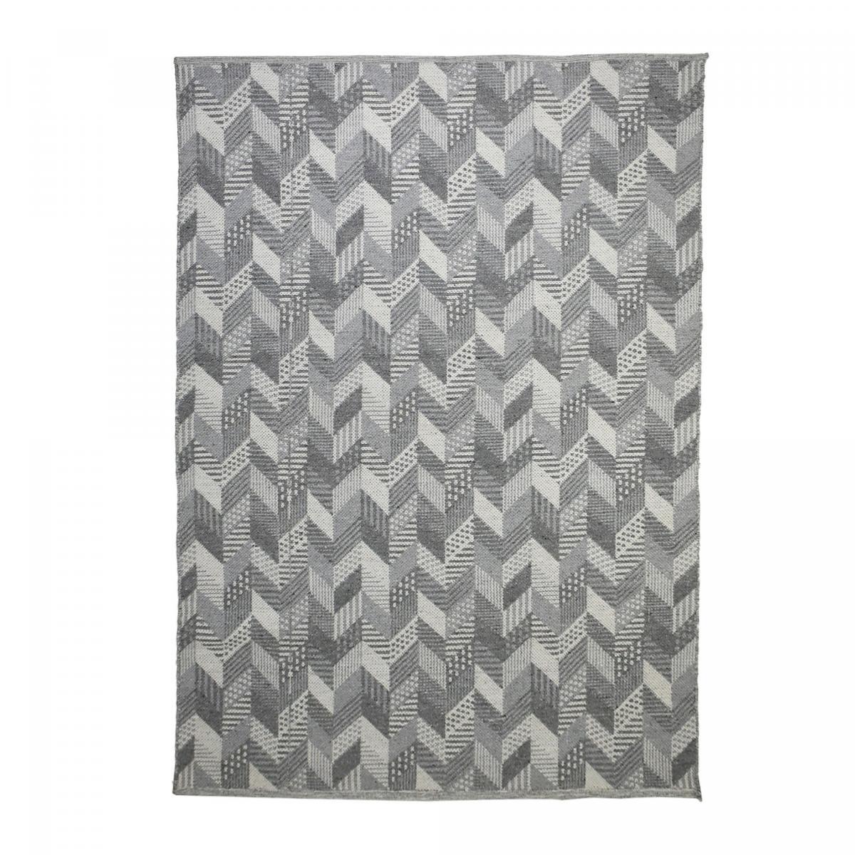 Tapis artisanal Lalu, tapis kilim en coton
