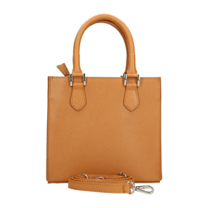 Borsa a mano da donna - Modello Iolara - Vera Pelle - 21.0 x 20.0 x 10.0 cm