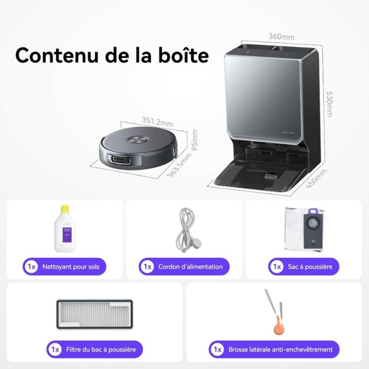 Robot Aspirateur Laveur NARWAL Flow 2