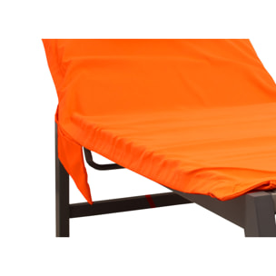 Telo Mare Lettino In Microfibra Disegno Fluo Tinta Unita