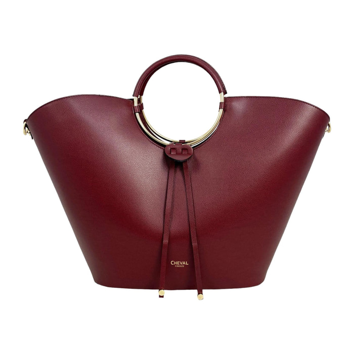 Bolso de mano Cheval Firenze Clara Burdeos