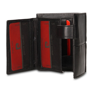 Portafoglio uomo in vera pelle - Modello Sombreuil - Casual - 8.5 x 11.0 x 2.0 cm