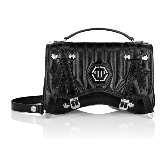 PHILIPP PLEIN Borsa con maniglie HEXAGON